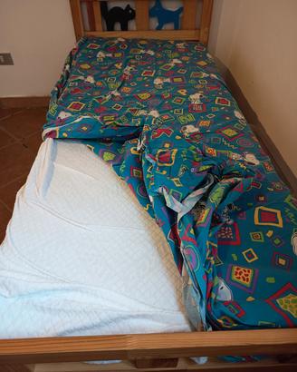 letto Ikea+materasso+copri materasso