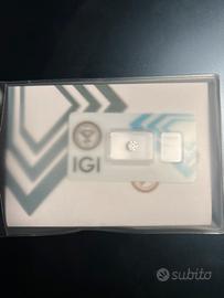 Diamante naturale 0.81ct F VS2