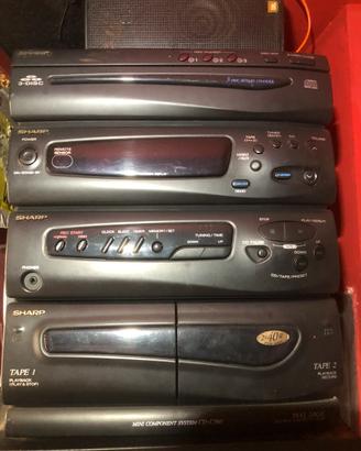 sistema audio compatto Sharp CD-C560