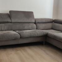 Divano angolare con chaise longue Chateau d'ax