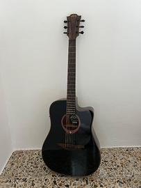 Chitarra Elettroacustica LAGTramontane T100DCE BLK