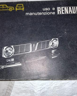libretto uso e manutenzione originale perRenault 6