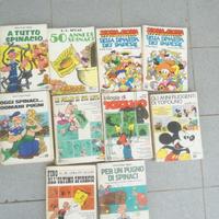 Fumetti a tutto spinacio pensieri di Pippo e varie