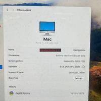Imac 21.5 usato