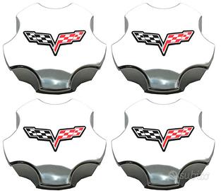 Coprimozzi Wheel Center Caps Cerchi Corvette C6