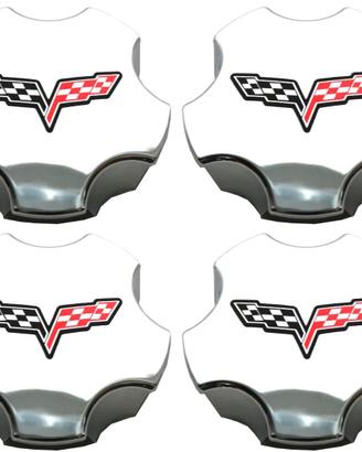 Coprimozzi Wheel Center Caps Cerchi Corvette C6