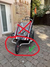 SOLO Kit Jogging Thule Chariot 2 posti (ruota 16")