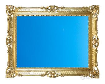 Specchio grande stile barocco roccocò 67x86 cm