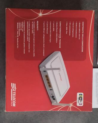 Modem router wifi adsl Telecom 