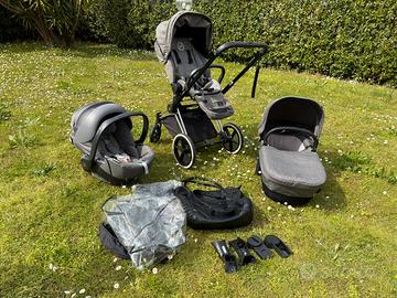 Trio Cybex Priam Platinum con Accessori e base Iso