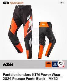 Pantaloni cross enduro Ktm originale