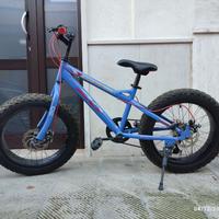 bici fat bike bambino