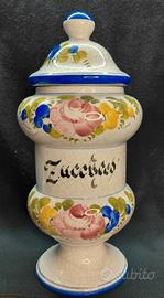 Vaso da Farmacia Vintage maiolica ceramica  