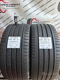 2 PNEUMATICI 245/35 R21 CONTINENTAL ESTIVE