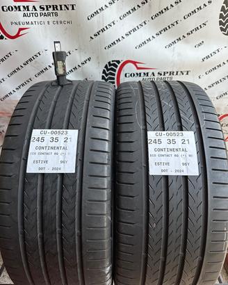 2 PNEUMATICI 245/35 R21 CONTINENTAL ESTIVE