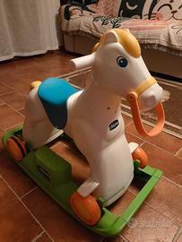 Cavallo a dondolo Chicco 2 in 1