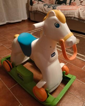 Cavallo a dondolo Chicco 2 in 1