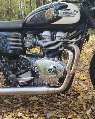 Scarico completo Triumph Bonneville t100