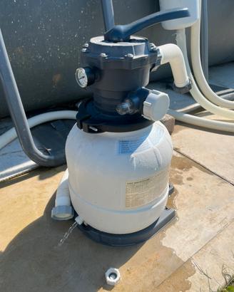 Valvola 6 vie + serbatoio pompa intex