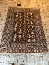 Tappeto indiano rettangolare 