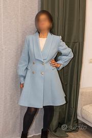 Cappotto donna DiveDivine tg 46 azzurro