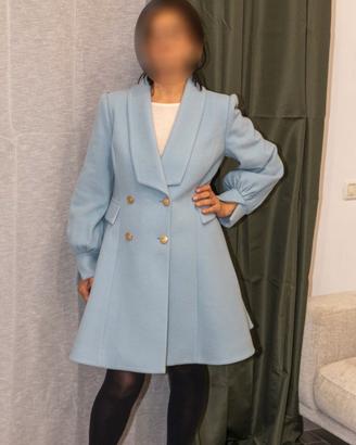 Cappotto donna DiveDivine tg 46 azzurro