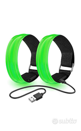 Coppia di bracciali luminosi