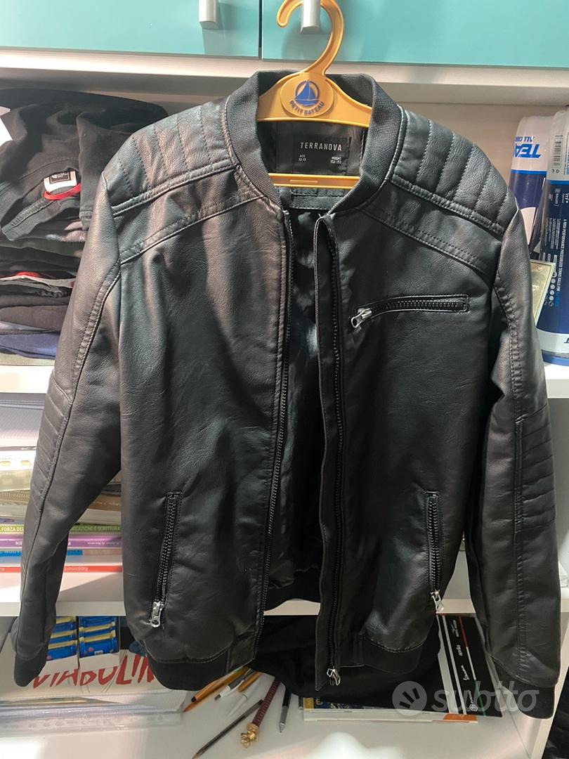 Giacca ecopelle nera Terranova Tutto per i bambini In vendita a Roma