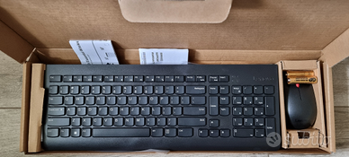 Lenovo tastiera + mouse wireless "Essential"