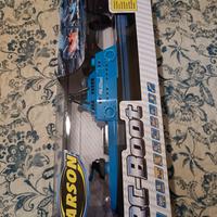 barca telecomandata rc boot polizei carson