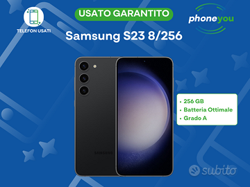 Samsung S23 8/256 Gb 5G  USATO garanzia