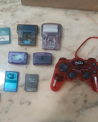 Lotto Accessori Retrogaming PS / GAME BOY