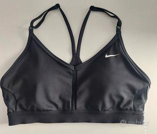 Nike reggiseno sport Indy Dri fit. nero. taglia M
