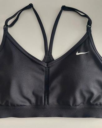 Nike reggiseno sport Indy Dri fit. nero. taglia M