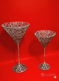 coppia di sculture decorative "Coppa Martini "