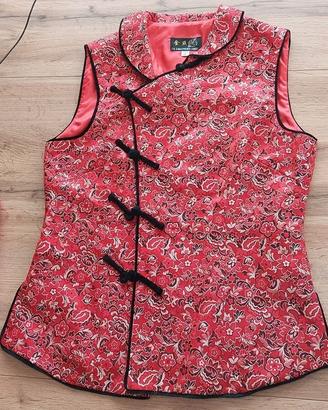Gilet stile cinese
