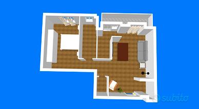 BILOCALE A via Fonteiana ristrutturato transitorio