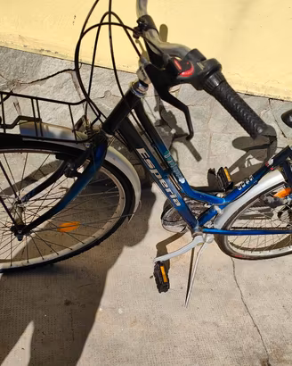 Bici da donna con cambio e porta-seggiolin