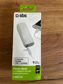 Power Bank 2.000 mA