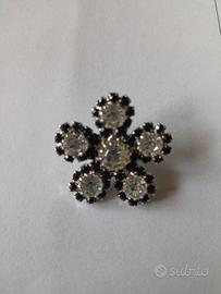 Bottoni spilla Swarovski 