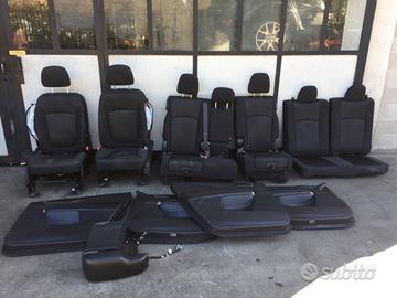 Sedili anteriori Fiat Freemont 2013 5 porte neri