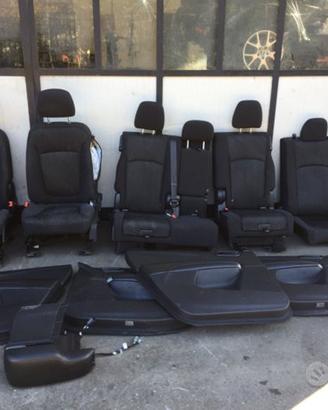 Sedili anteriori Fiat Freemont 2013 5 porte neri