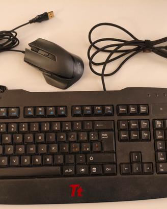 Kit gaming mouse Sharkoon + tastiera Thermaltake