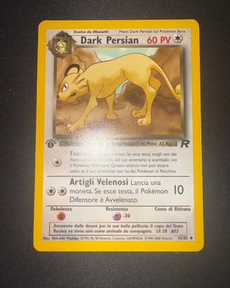 Dark Persian Prima Edizione Team Rocket 42/82