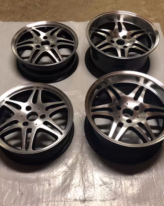 kit cerchi brabus R16 R17 per smart 450 452