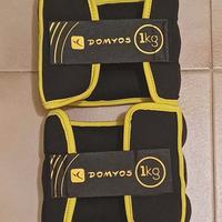 DOMYOS Cavigliere/polsiere palestra 2x1Kg