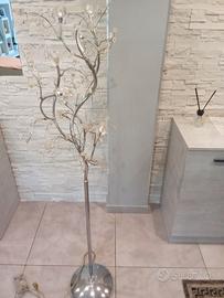 Lampada da terra design albero