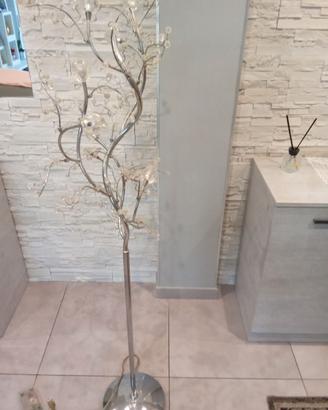 Lampada da terra design albero