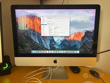 IMac da 21,5 con display retina 4K