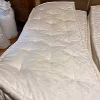 Materassi singoli pura lana (macchiati con aloni)